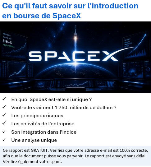 La liste des actions et ETF sélectionnés