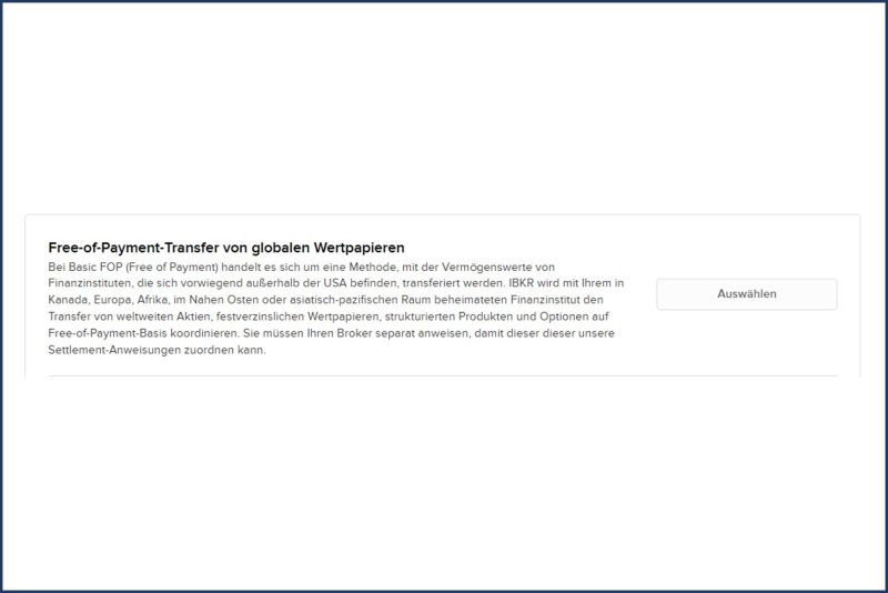 Schritt 2 Onvista Depotübertragung