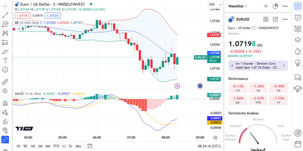 TradingView Trading-Platform: Trading