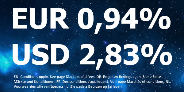Hohe Zinsen auf Depotguthaben.